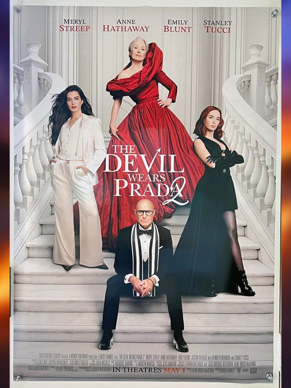 THE DEVIL WEARS PRADA 2 (2026) - ORIGINAL DOUBLE SIDED MOVIE POSTER